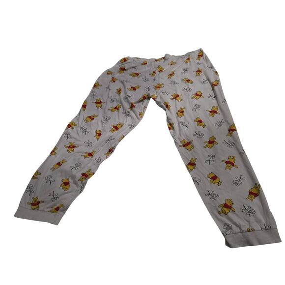 Disney Winnie the Pooh Womens Pajama Pants Size Large 100% Cotton - Picture 10 of 10